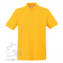 Рубашка поло Premium Polo, мужская, желтая