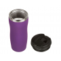 Термокружка Double wall mug С1 soft-touch, фиолетовая