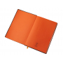 Блокнот в гибкой обложке А5 C1 софт-тач оранжевый
