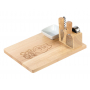 Набор для сыра и вина со съемной подставкой Save time