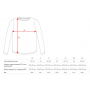 Размерная таблица футболки оверсайз Chow, унисекс