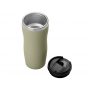 Термокружка Mony Steel soft-touch, оливковая