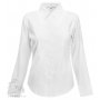 Рубашка Ladies Oxford Long Sleeve Shirt, женская, белая