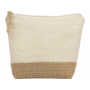Косметичка Jute ver.2 из хлопка и джута