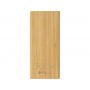 Внешний беспроводной аккумулятор из бамбука Bamboo Air, 10000 mAh