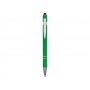 Ручка-стилус металлическая шариковая Sway, зеленая