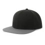 Бейсболка SNAP BACK-S, черная с серым