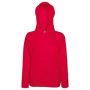 Толстовка LIGHTWEIGHT HOODED SWEAT 240, женская, красная