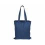 Сумка из хлопка Carryme 140, 140 г/м2, тёмно-синяя