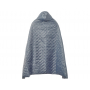 Плед-пончо 2-в-1 Cappy с капюшоном и мешком, серый