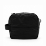 Несессер Superbag Bubble, стёганый, на молнии, с креплением на кольцо-карабин, черный