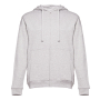 Толстовка с капюшоном на молнии AMSTERDAM 320, мужская, серый меланж