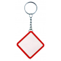Брелок-рулетка Ромб, красный