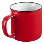 Кружка Dacha, красная, ручка