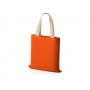 Сумка для шопинга Steady хлопковая с парусиновыми ручками, 260 г/м2, оранжевая