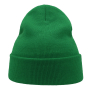 Шапка вязаная двойная Wind-S, зеленая