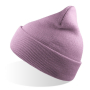 Шапка вязаная двойная Wind-S, сиреневая