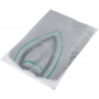 Пакет Zip Lock, M, белый, пример использования