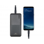 Внешний аккумулятор с быстрой зарядкой  VA2571, 20000 mAh, черный