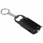 Брелок-открывашка с фонариком и рулеткой, 1 м, Tools Opener, черный