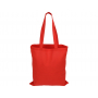 Сумка из хлопка Carryme 140, 140 г/м2, красная