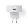 Адаптер питания USB Poweron, белый