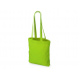 Сумка из плотного хлопка Carryme 220, ярко-зеленая, общий вид