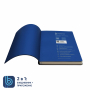 Ежедневник Bplanner 01, экокожа, синий