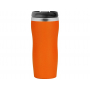 Термокружка Double wall mug С1 soft-touch, оранжевая
