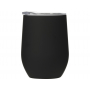Термокружка Vacuum mug C1, soft touch, черная