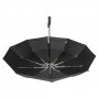 Зонт складной автоматический Forest Cardiff Safeclosing, чёрный