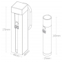 Многофункциональный фонарик Xiaomi NexTool Multifunction Induction Flashlight