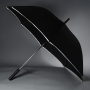 Зонт-трость Reflect со светоотражающей окантовкой в чехле с ручкой