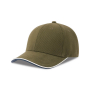 Бейсболка PILOT PIPING SANDWICH-S, оливковая