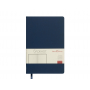 Блокнот А5 Megapolis Velvet, темно-синий