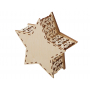 Шкатулка из фанеры в виде звезды Asteris