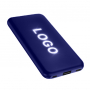 Внешний аккумулятор Kugo 10000 mAh с подсветкой гравировки, синий