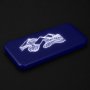 Внешний аккумулятор Kugo 10000 mAh с подсветкой гравировки, синий
