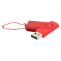 Флешка Designer To Go 2.0 USB, 64Gb, красная