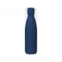 Вакуумная термобутылка Vacuum bottle C1, soft touch, темно-синяя