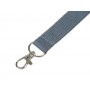 Ланьярд с карабином, антрацит