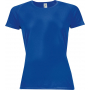 Футболка SPORTY WOMEN 140, женская, ярко-синяя