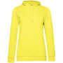 Толстовка с капюшоном Hoodie, женская, желтая