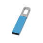 USB-флешка на 16 Гб Hook с карабином, голубая