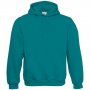 Толстовка Hooded, бирюзовая