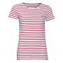 Футболка Miles Women, белая с красным