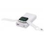 Внешний беспроводной аккумулятор 2-в-1 с функцией зарядки Apple Watch, QC/PD AtomIQ, 10000 мАч, белый