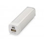 Портативное зарядное устройство Ангра, 2200 mAh, белое