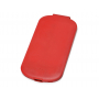 Портативное зарядное устройство Pin с клипом, 4000 mAh, красное