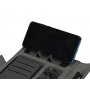 Органайзер с беспроводной зарядкой Powernote, 5000 mAh, черный, подставка для телефона